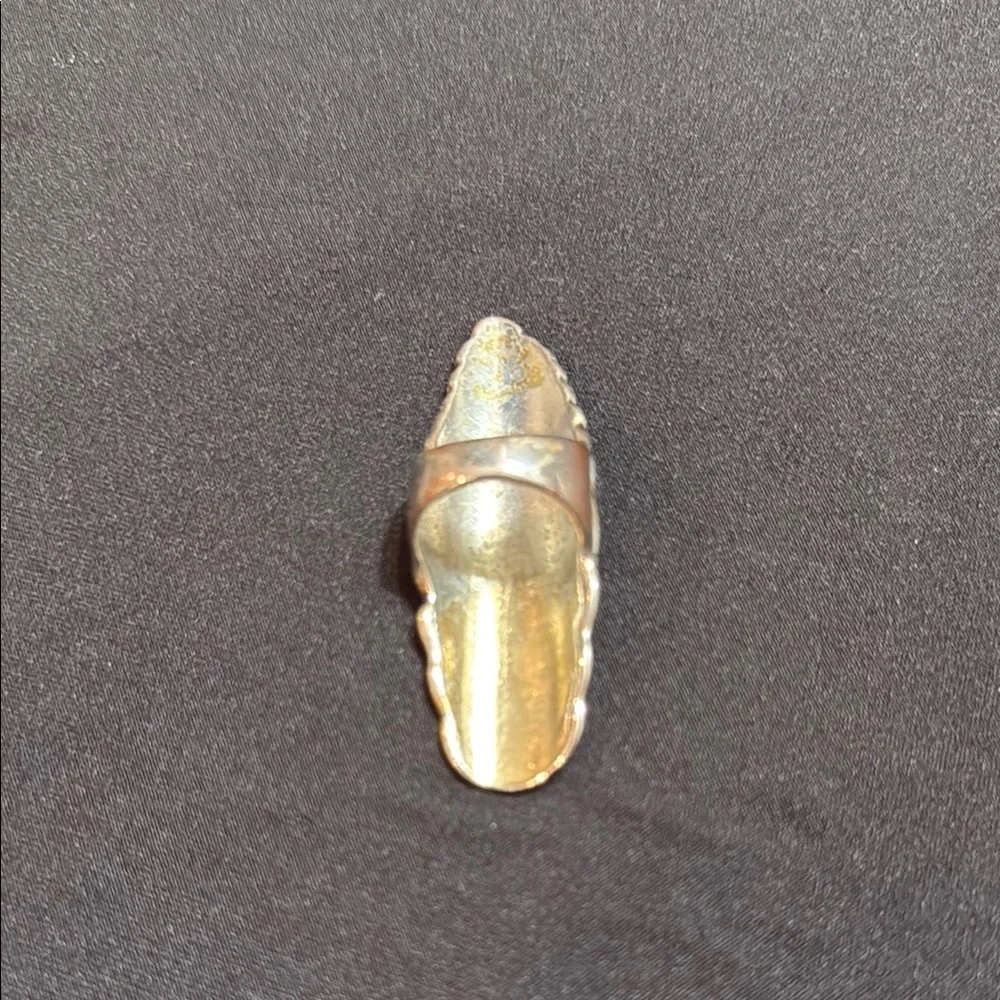 Gold and Silver Leaf Ring